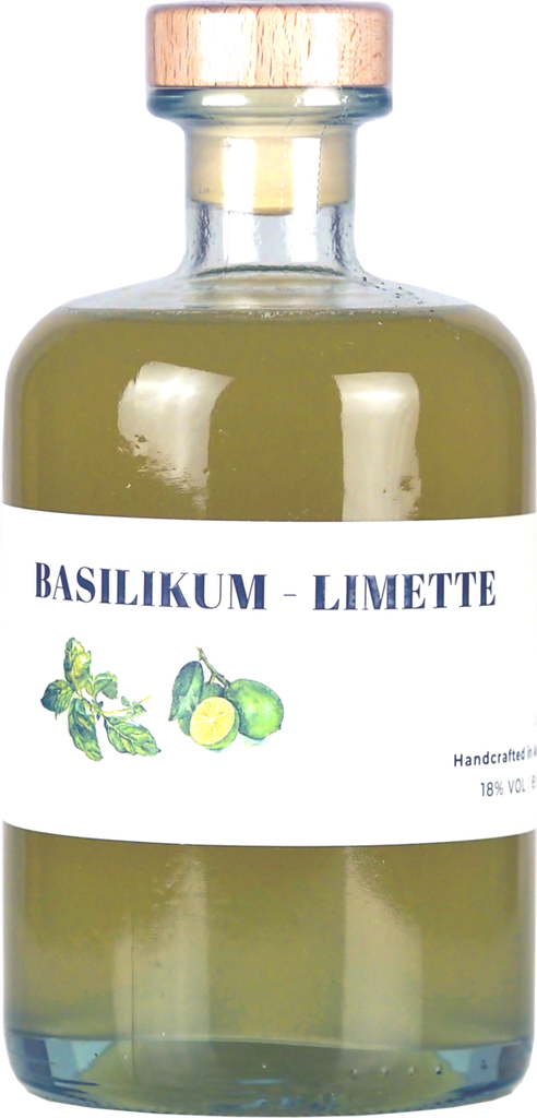 Basilikum-Limetten-Likoer
