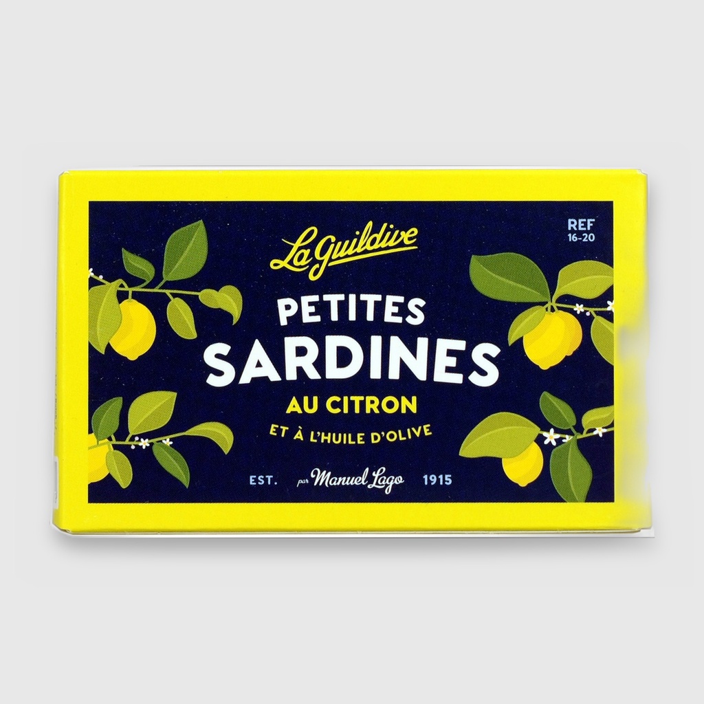 Baby Sardinen Zitrone