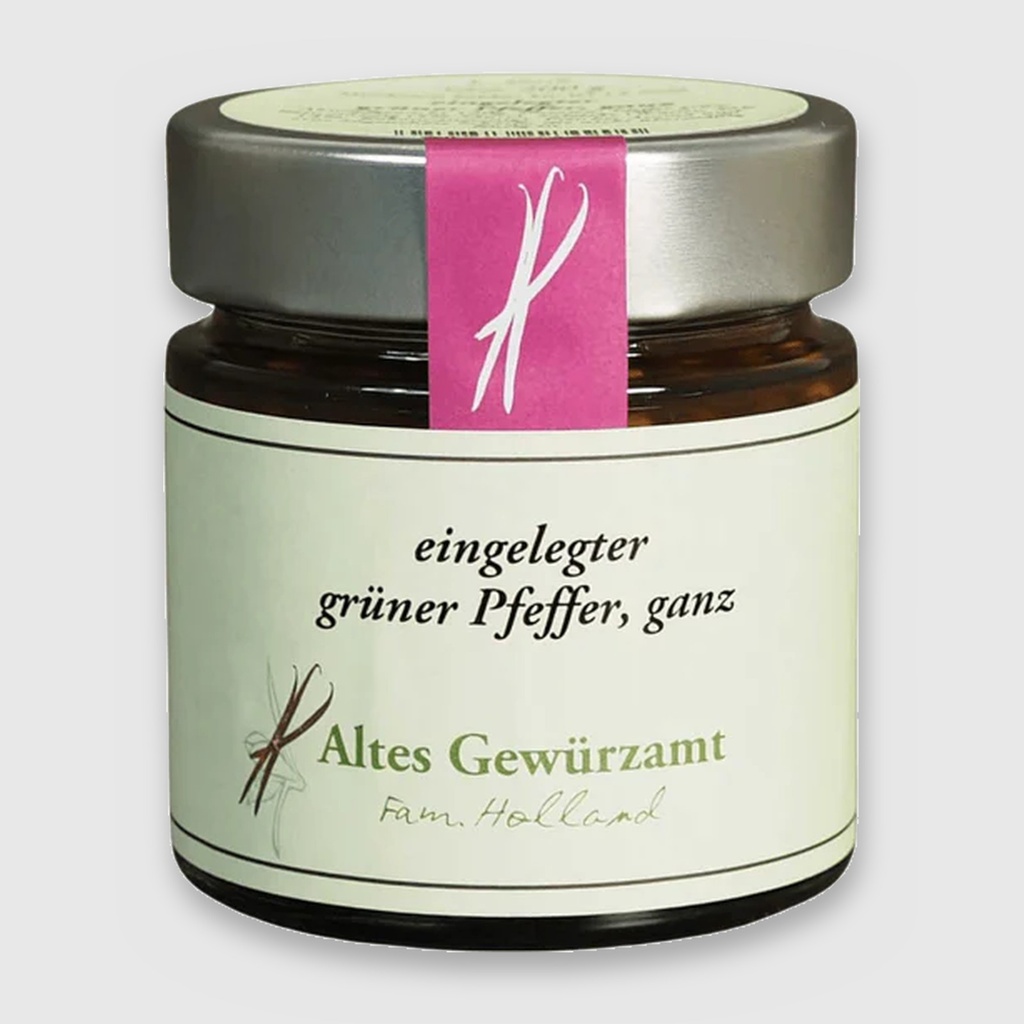 Pfeffer grün eingelegt