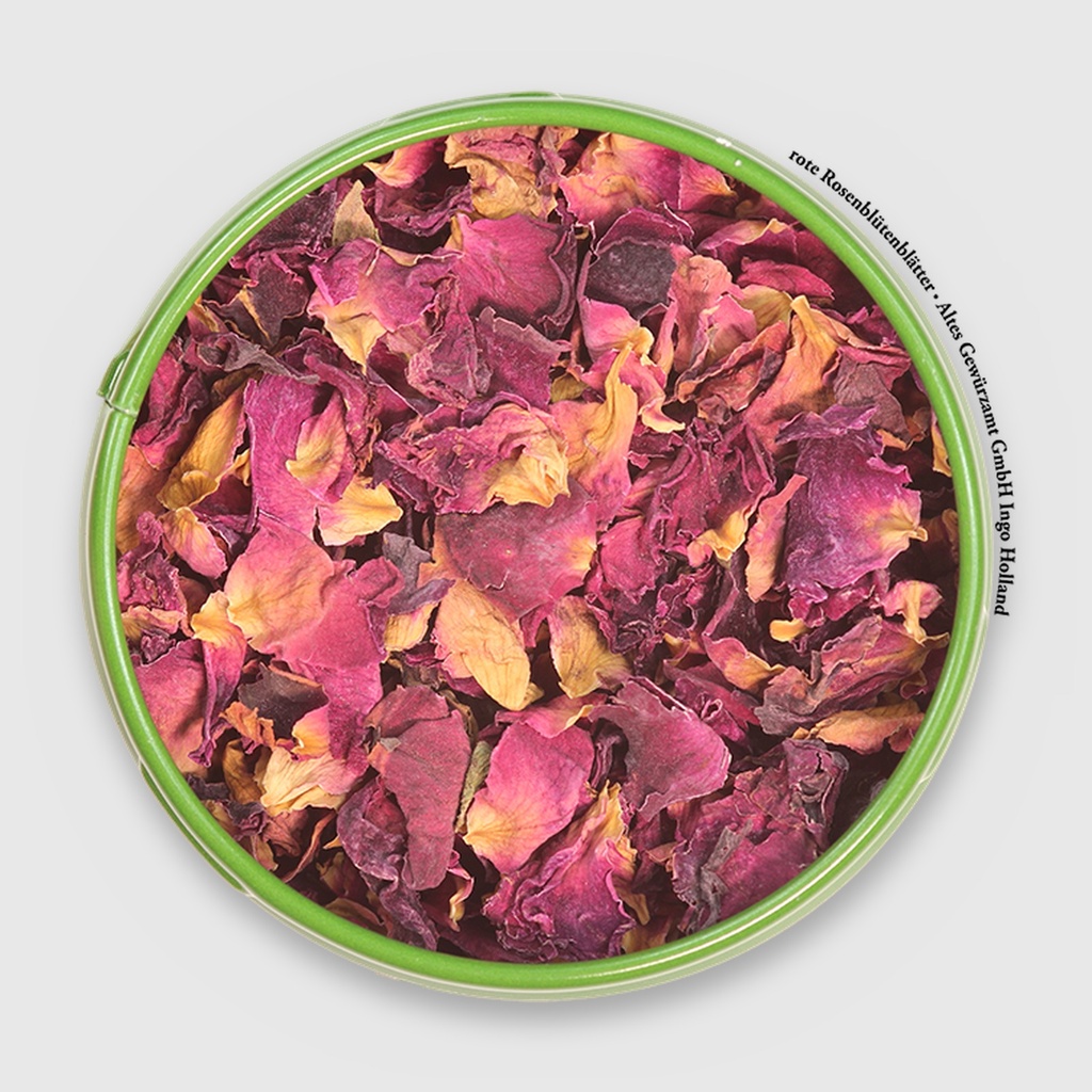 Rosenblüten rot