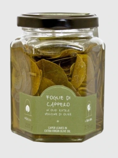 Foglie di Cappero in Olio