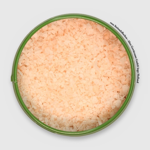 Steinsalzflocken rosa