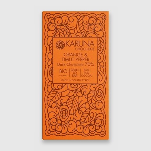 Orange&Timut Pepper 70% B