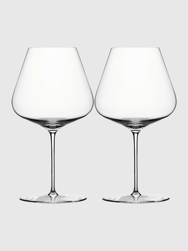 Burgunder Glas 2er