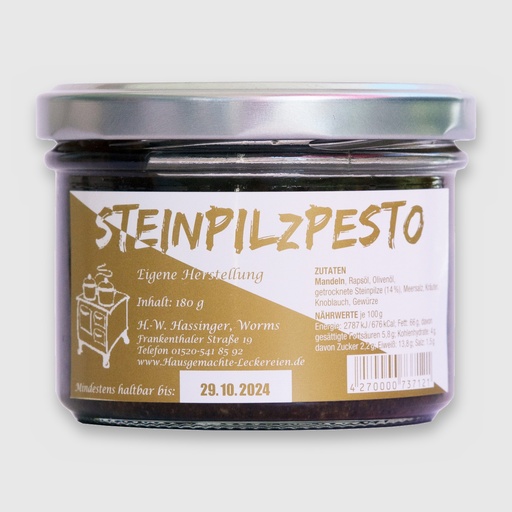 Pesto Steinpilz